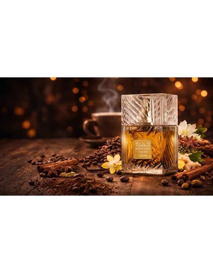 Lattafa Khamrah Qahwa Eau de Parfum 100ml
